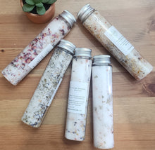 Load image into Gallery viewer, Herbal Bath Salt Tubes