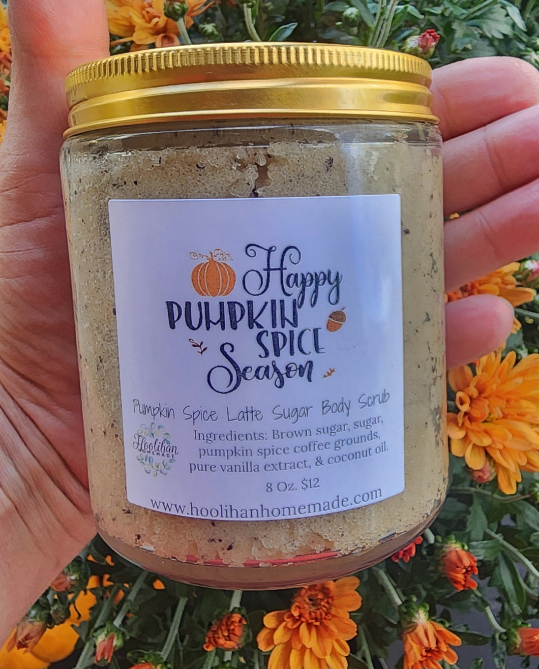 Pumpkin Spice Latte Body Scrub